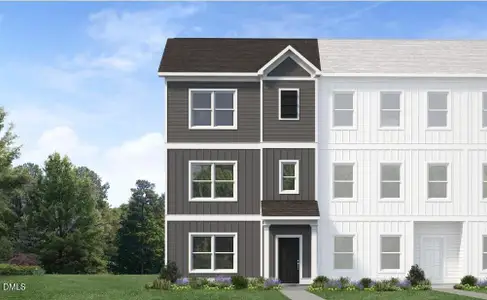 New construction Townhouse house 720 Orchard Vista Cir, Raleigh, NC 27606 - image