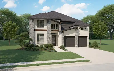New construction Single-Family house 1505 Geranium Ln, Celina, TX 75009 plan Van Gogh II - image