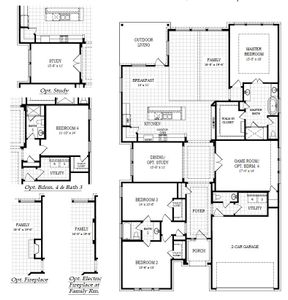 New construction Single-Family house 305 Oak Blossom Rd, Liberty Hill, TX 78642 Michelle- photo 0