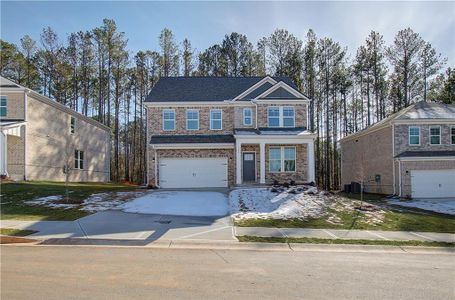 New construction Single-Family house 612 Leafy Branch Way, Mcdonough, GA 30253 Pelham- photo 0