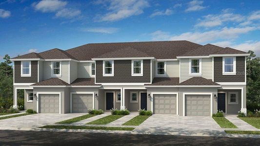 New construction Townhouse house 2436 Penguin Blvd, Davenport, FL 33837 Marigold- photo 0