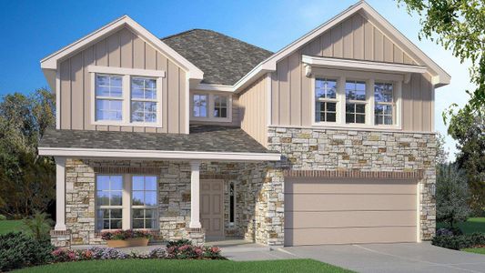 New construction Single-Family house 1812 Truscott Pkwy, Nolanville, TX 76559 plan Kiawa - image