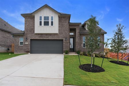 New construction Single-Family house 19708 Judys Vw, Pflugerville, TX 78660 plan Grace - image