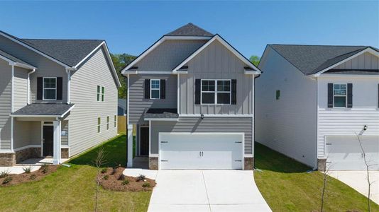 New construction Single-Family house 11969 Conrad Circle, Hampton, GA 30228 Hillcrest- photo 0