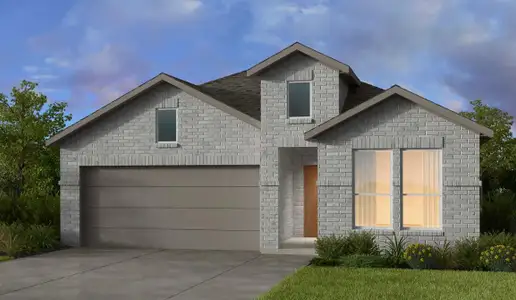 New construction Single-Family house 1101 Thunderhead Trl, Georgetown, TX 78628 plan Acacia - image