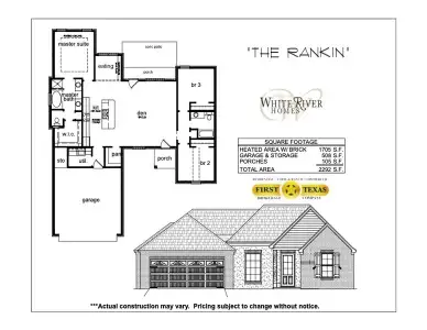 New construction Single-Family house 1250 Royal St, Salado, TX 76571 plan Rankin - image