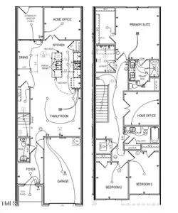 New construction Townhouse house 1345 Bessie Ct, Wake Forest, NC 27587 Wrightsville- photo 3 3