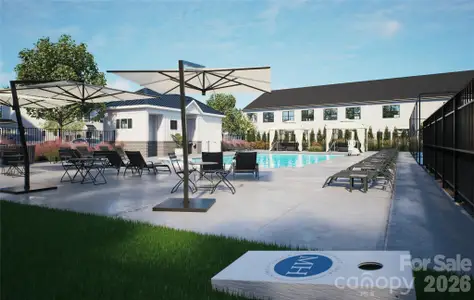 New construction Townhouse house 7522 Mashburn Dr, Charlotte, NC 28269 - image