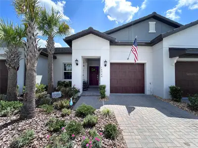 New construction Single-Family house 16964 Forge Surf St, Land O' Lakes, FL 34638 plan Sunrise II* - image