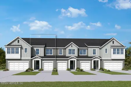 New construction Townhouse house 693 Windchime St, Yulee, FL 32097 - image