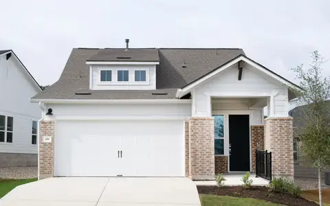 New construction Single-Family house 218 Wild Honeysuckle Wy, San Marcos, TX 78666 plan Evergreen - image