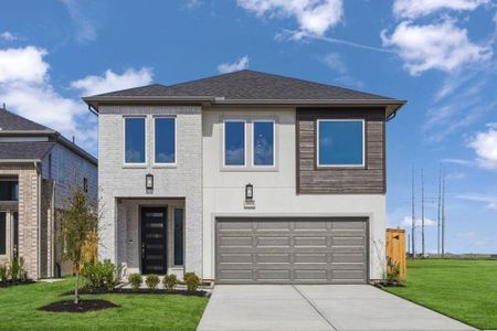 New construction Single-Family house 22122 Rangemore Dr, Cypress, TX 77433 plan Portsmouth - image