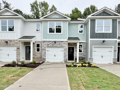 New construction Townhouse house 5237 Red Crimson Dr, Willow Spring, NC 27592 plan PEARSON - image