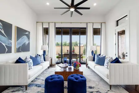 Representative Family Room - some options shown