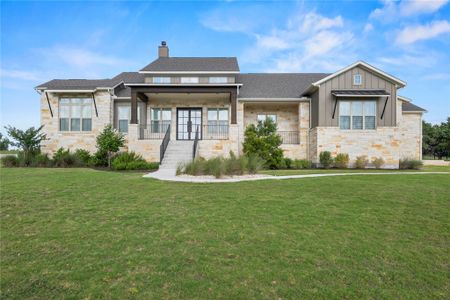 New construction Single-Family house 120 Rancho Deluxe, Liberty Hill, TX 78642 - image