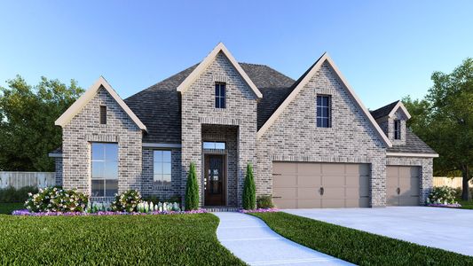 New construction Single-Family house 6930 Water Glen Ln, Manvel, TX 77578 plan 3634W - image