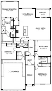 New construction Single-Family house 846 Harpendem Dr, El Paso, TX 79928 plan Torrey Pines - image 3