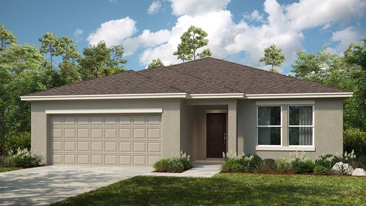 New construction Single-Family house 2571 Driftwood St, Auburndale, FL 33823 plan Magnolia - image