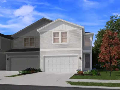 New construction Townhouse house 3747 Cairo Wy, Middleburg, FL 32068 plan Hampton - image