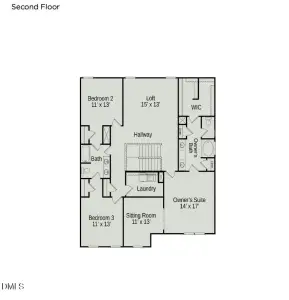 New construction Single-Family house 350 Spirit Springs Rd, Smithfield, NC 27577 plan The James - image 3