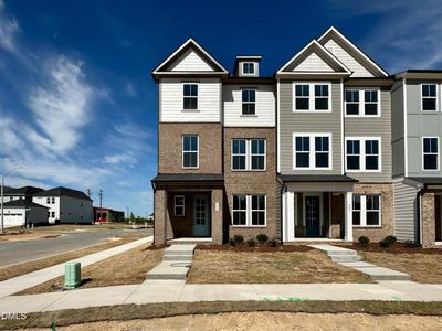 New construction Townhouse house 600 Thatch Ln, Knightdale, NC 27545 plan The Avery Exterior - image