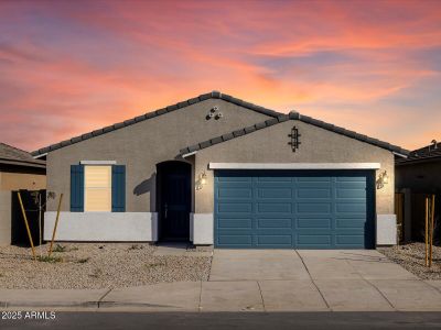 New construction Single-Family house 37028 W Prado St, Maricopa, AZ 85138 Mason- photo 0 0