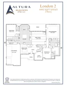 New construction Single-Family house 118 Endowment Wy, McLendon-Chisholm, TX 75032 plan London 2 - image