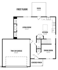 New construction Single-Family house 189 W Saltgrass Ln, Smithfield, NC 27577 null- photo 1 1