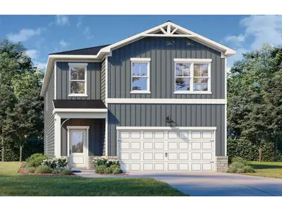 New construction Single-Family house 141 Atlas Ln, Winder, GA 30680 plan The Rabun C - image