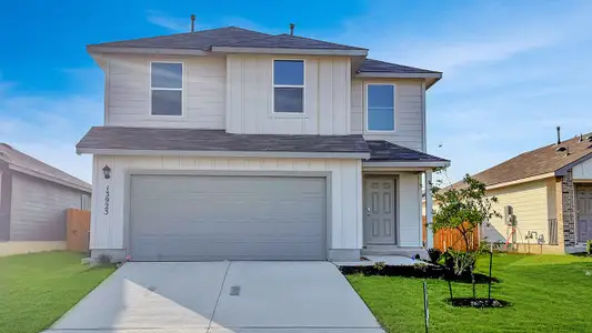 New construction Single-Family house 13923 San Saba Fls, San Antonio, TX 78253 plan The Davis - image