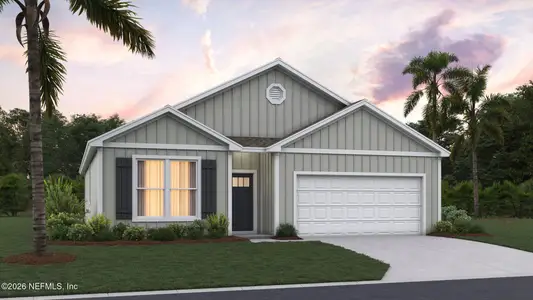 New construction Single-Family house 14254 Tack Room Rd, Jacksonville, FL 32234 plan Rhett - image