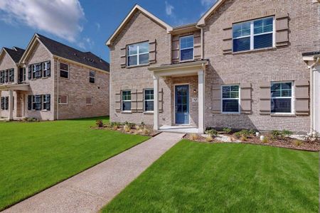 New construction Townhouse house 1828 Summer Aura, Mesquite, TX 75181 plan The Norman - image