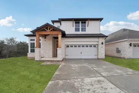 New construction Single-Family house 11212 Koko Cayuse Trl, Austin, TX 78653 plan Clearwater - image