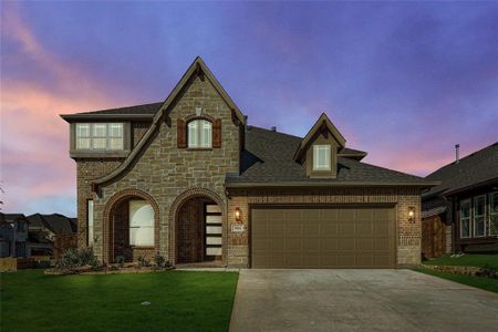 New construction Single-Family house 9501 Moon Cactus Dr, Fort Worth, TX 76131 Dewberry III- photo 1 1