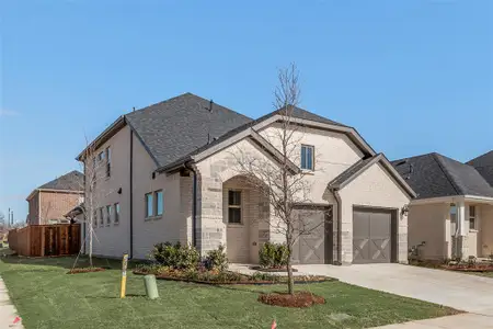 New construction Single-Family house 148 Ashbrook St, Little Elm, TX 75068 plan Linwood - image