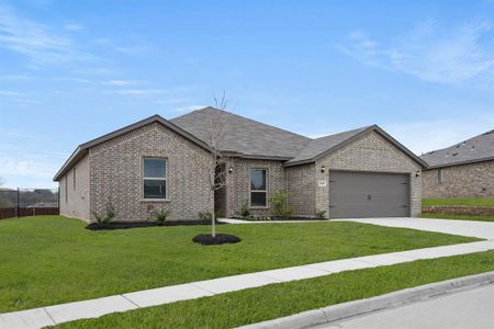 New construction Single-Family house 2641 River Bank Dr, Burleson, TX 76028 plan Hampton II - image