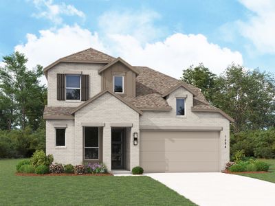 New construction Single-Family house 3713 Barrel Ln, Aubrey, TX 76227 plan Lotus - image