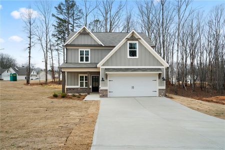 New construction Single-Family house 237 Harmony Woods Drive, Dallas, GA 30157 - photo 0