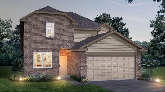 New construction Single-Family house 10665 Stag Ln, Fort Worth, TX 76036 plan The Salerno - image
