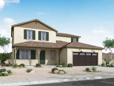 New construction Single-Family house 17763 W Southgate Ave, Goodyear, AZ 85338 plan Cottonwood - El Cidro - image