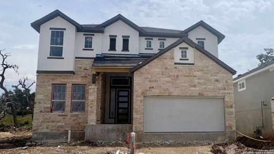 New construction Single-Family house 233 Sasparilla, Boerne, TX 78006 Archer 50′- photo 0