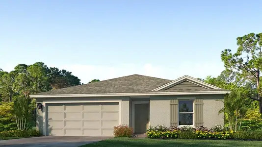 New construction Single-Family house 12412 Hopscotch Ave, Parrish, FL 34219 plan Dundee - image