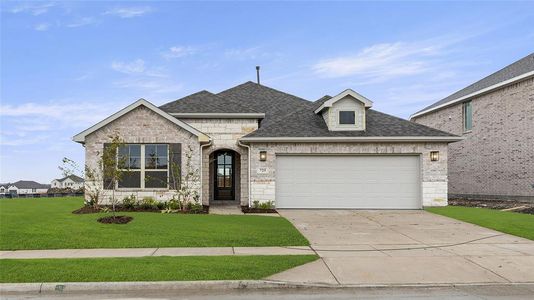 New construction Single-Family house 725 Merry Summit Road, Lavon, TX 75166 Olive III V- photo 0