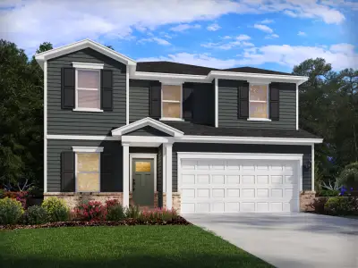 New construction Single-Family house 5951 Fallowfield Ln, Raleigh, NC 27616 plan Quinton - image