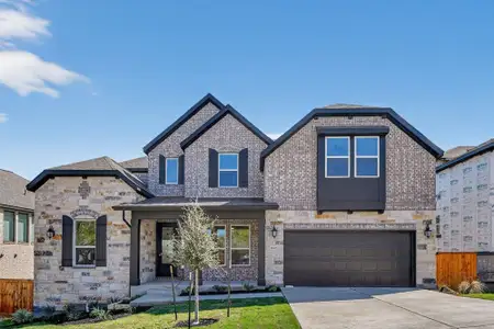 New construction Single-Family house 1608 Mulberry Oak Ln, Georgetown, TX 78628 plan Peridot - image