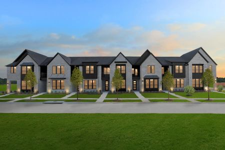 New construction Townhouse house 4560 Crosspatch Dr, Celina, TX 75078 plan Emberly - image