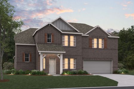New construction Single-Family house 3129 Royal Throne Ct, Denton, TX 76208 plan Mackenzie - 50' Smart Series - image