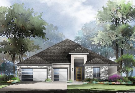 New construction Single-Family house 111 Cascada, Boerne, TX 78006 Olmos : 70-3670F.1- photo 0