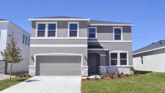 New construction Single-Family house 9415 Bella Mar Trl, Parrish, FL 34219 plan Coral - image