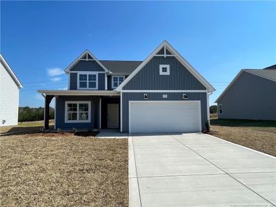 New construction Single-Family house 1728 Man O War Dr, Hope Mills, NC 28348 - image
